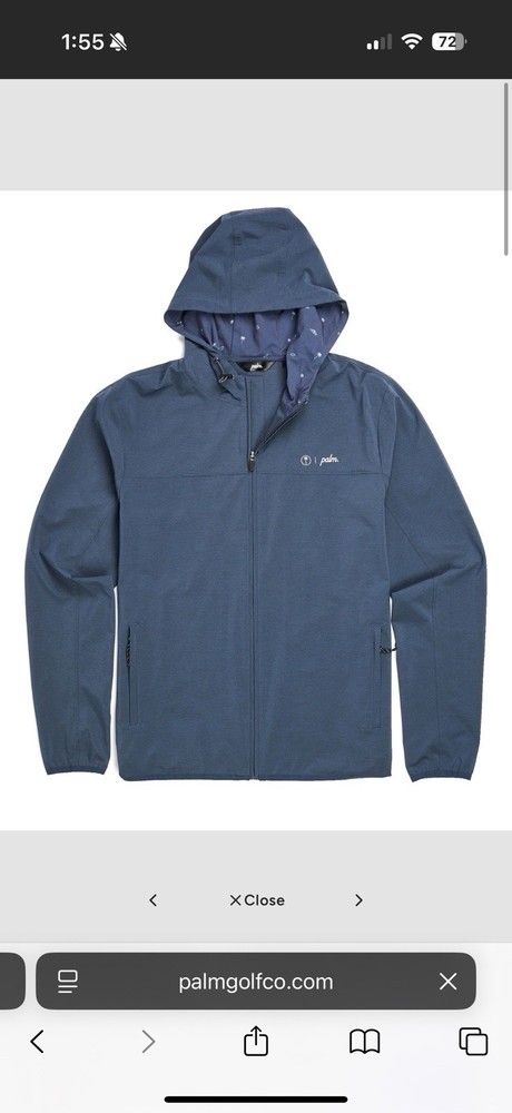 Upgrade PerformanceWindbreaker - Tailored Fit Navy