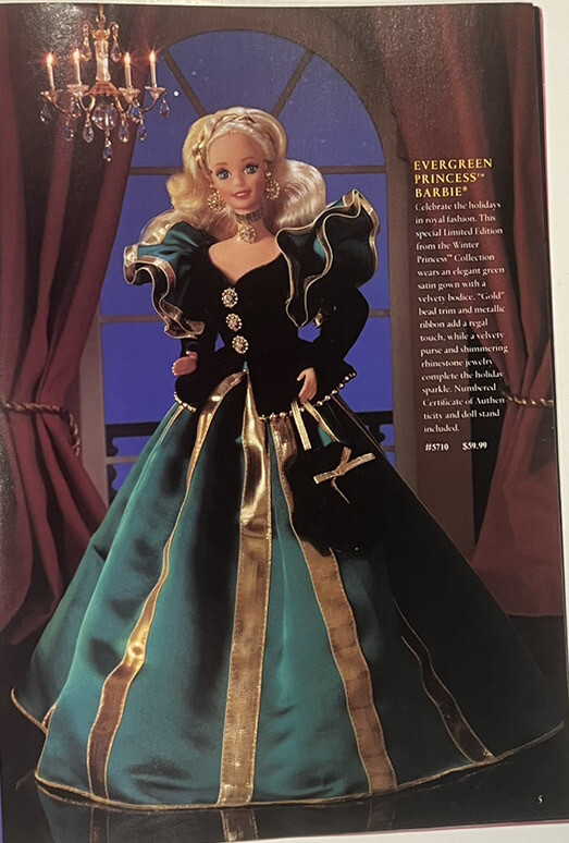 Barbie Erté Himstedt SEARS Catalog Fall 1994