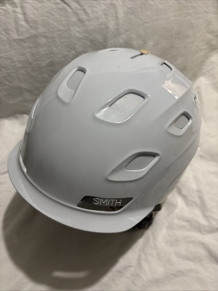 SMITH Optics Vantage Lightweight Unisex Snow Helmet - White, Small 51-55 EUC