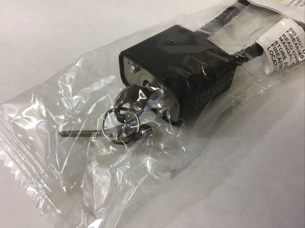 Firearm Keyed Cable Lock (Black). #35-16