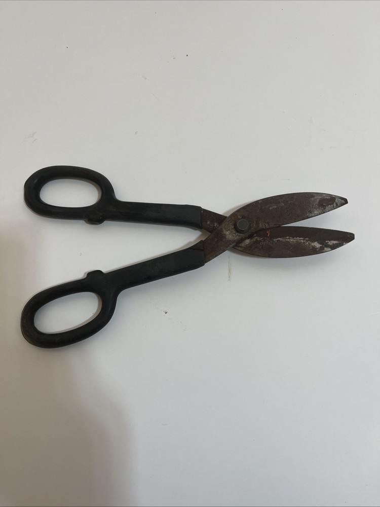 (3) Vintage tin snips metal shears