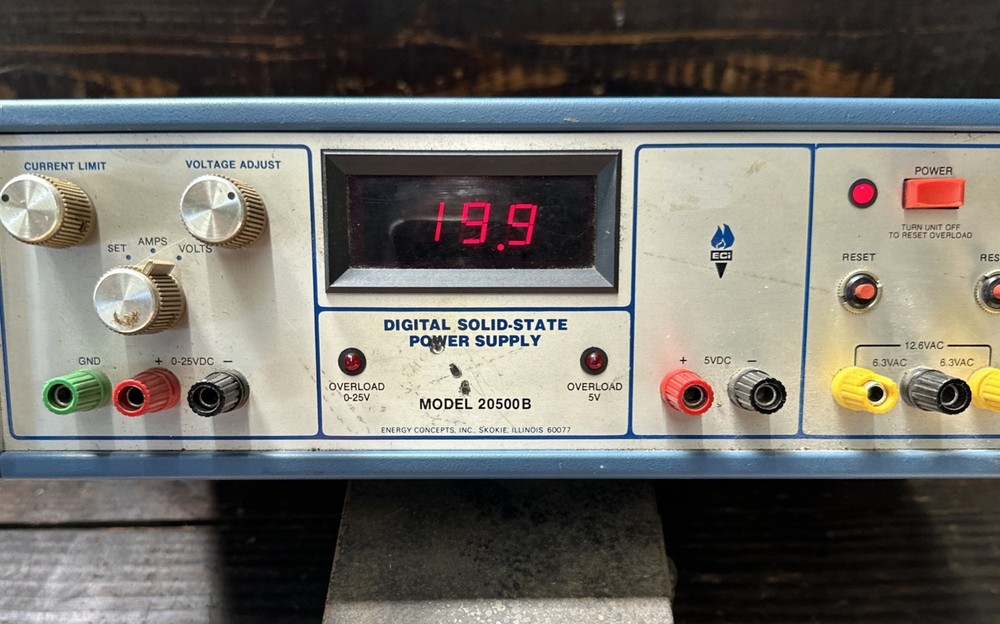 ECI Digital Solid-State Power Supply Model 20500B