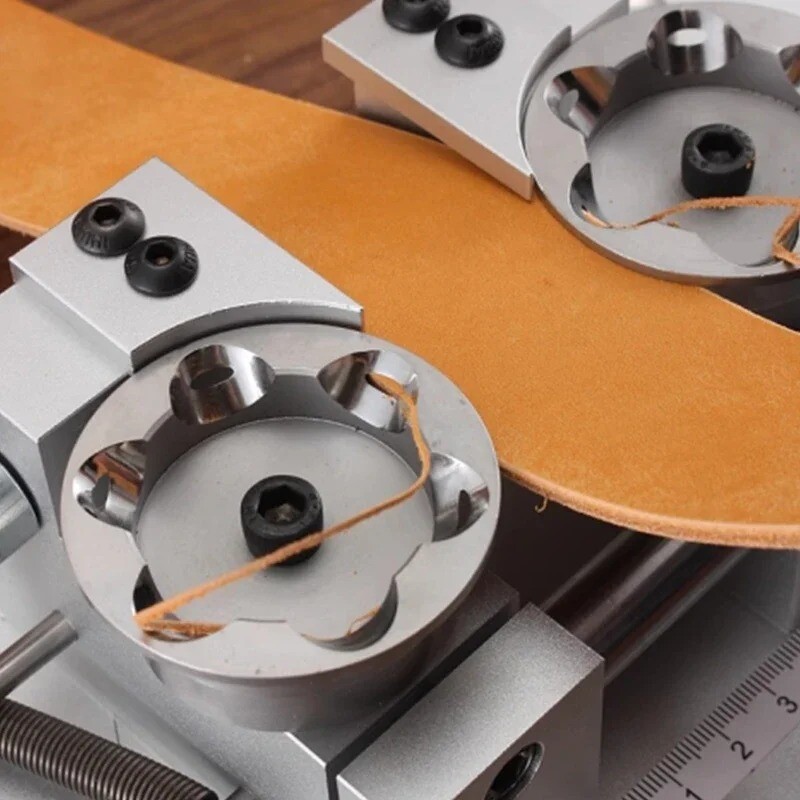 Belt Fast Hemming Machine Manual DIY Leather Making Tool Hemming Machine