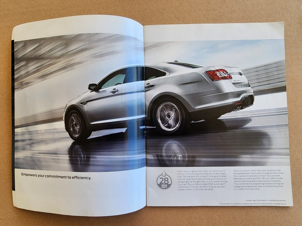 2012 Ford Taurus 32 page Sales Brochure