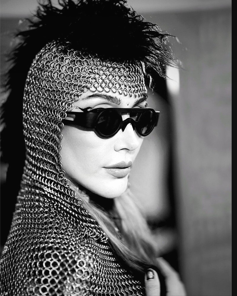 Chainmail Headpiece Metal Coif Handmade