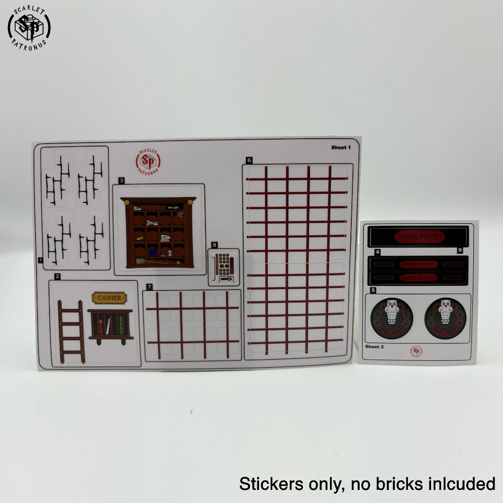 Hogsmeade Village Owl Post Stickers