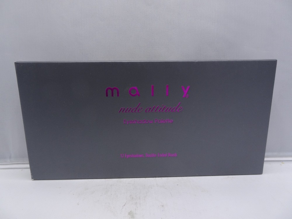 Mally Nude Attitude Eyeshadow Palette New Boxed Full Size Authentic