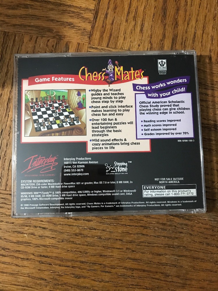 Interplay Chess Mates PC Game
