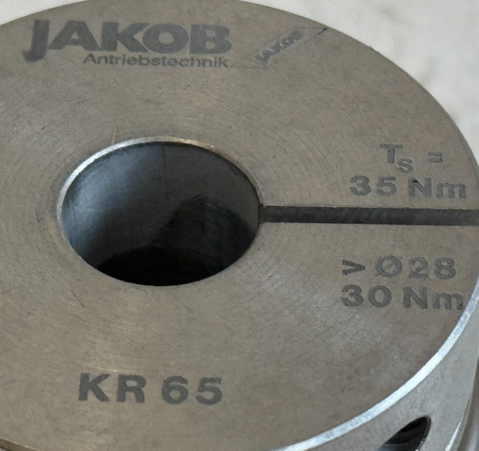 NEW Jakob KR65 Coupling