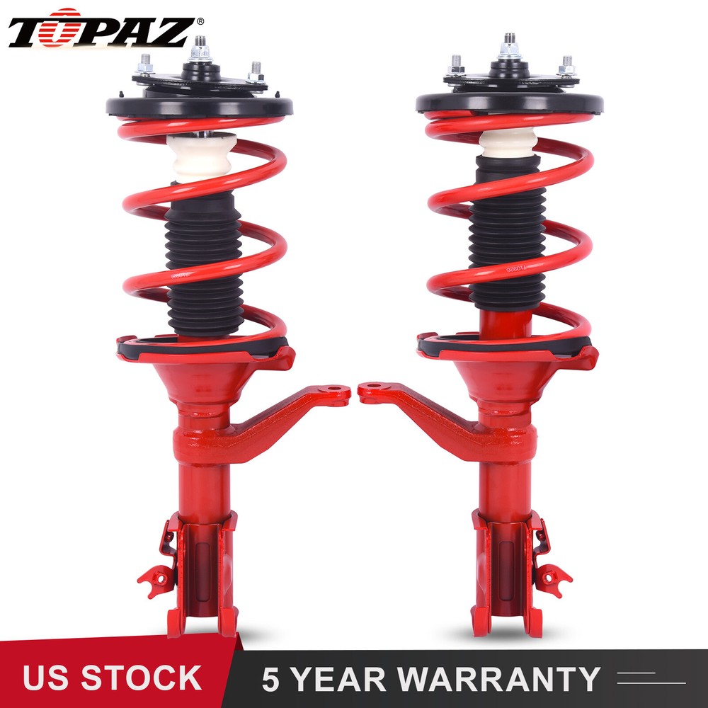 Pair Front Struts w/Coil Spring Assembly for 2002 2003 2004 2005 2006 Honda CR-V