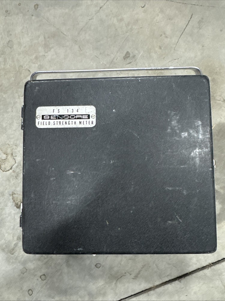Sencore FS134 FS 134 Field Strength Meter UHF Testing Equipment