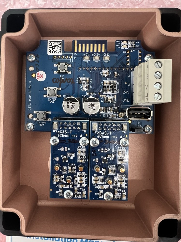 CET CGAS-D-CO-NO2 Carbon Monoxide and Nitrogen Dioxide NO2 Digital Transmitter