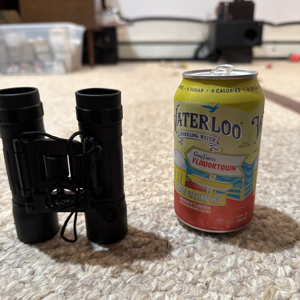 Compact Binoculars 12x25 with Carry Case