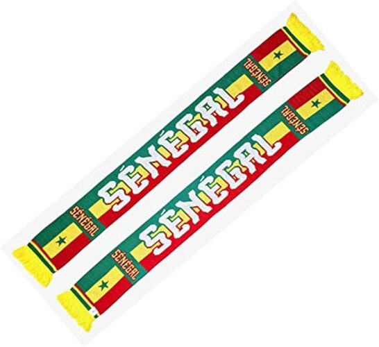 Senegal Soccer Knit Scarf