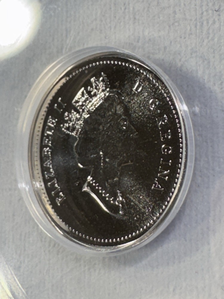 2000-W Canada 5 Cents Graded MS 68 by ANACS