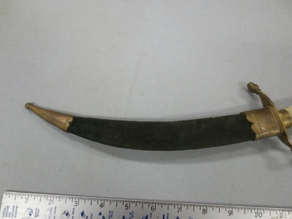 Vet Bring-Back Middle Eastern Dagger w/ Eagle Head & Bone Handle