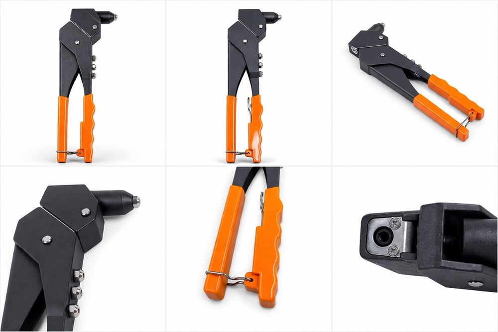 FastenPro Swivel Head Hand Riveter Gun