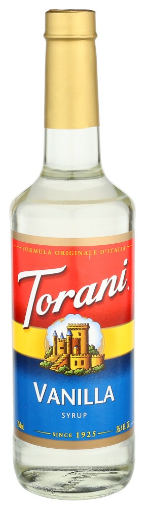 TORANI SYRUP VANILLA 25.4 FO