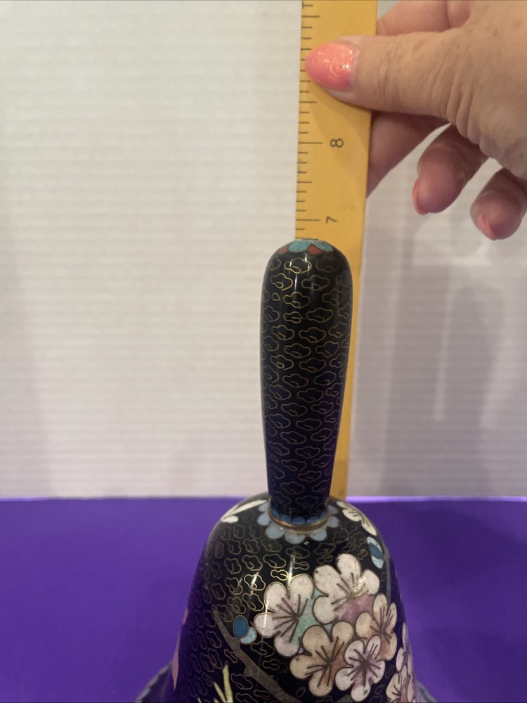 VTG Large Cloisonné Bell