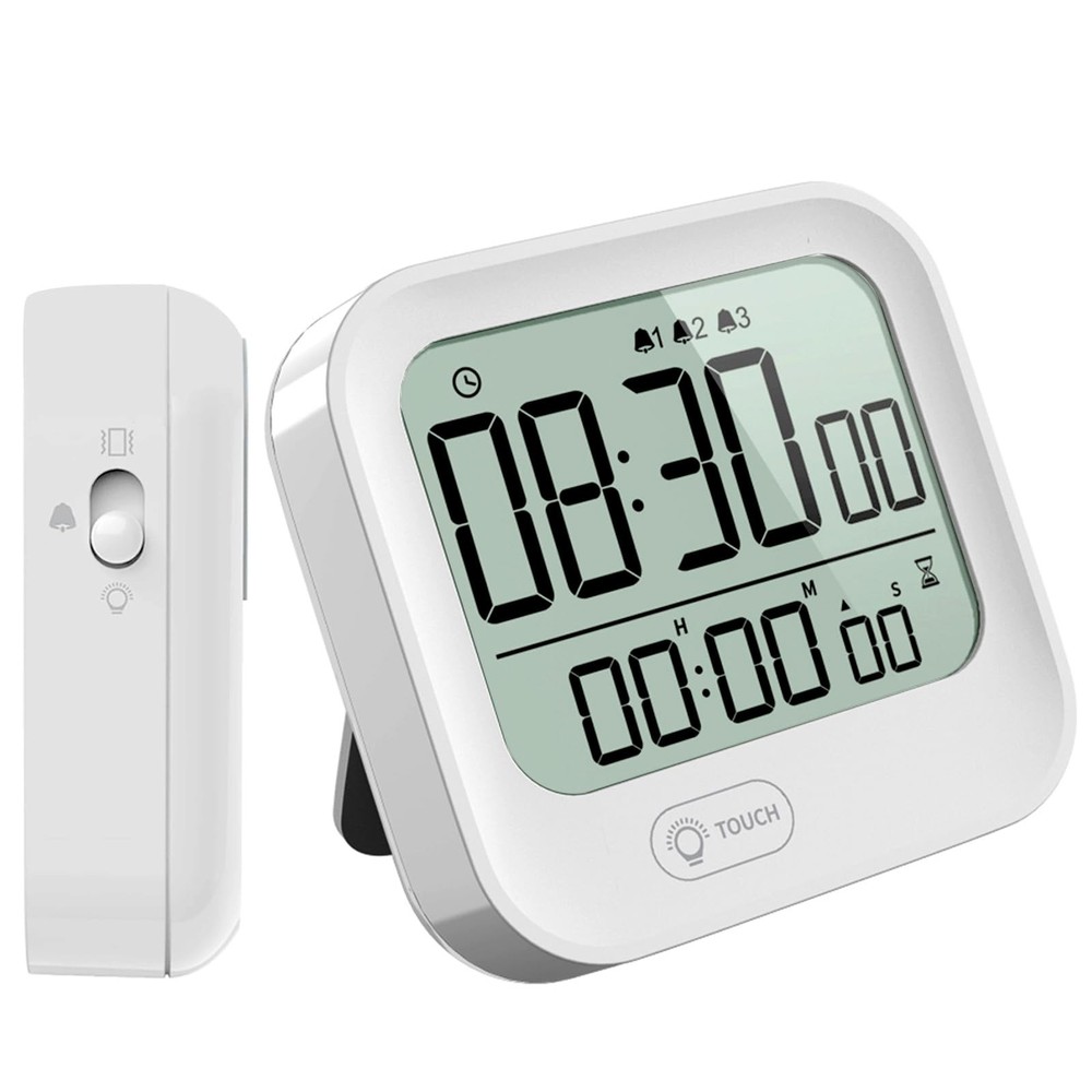 Small Vibration Alarm Clock, Pomodoro Countdown Timer for Training, Digital M...