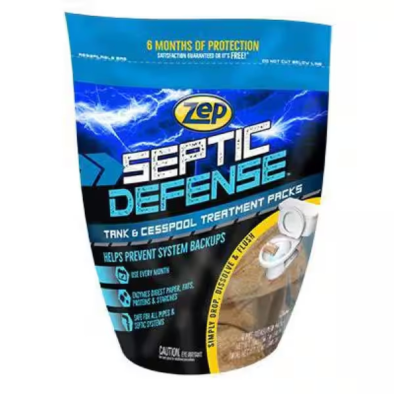 12 Oz. Septic System Treatment Powder Packet Drain Cleaner