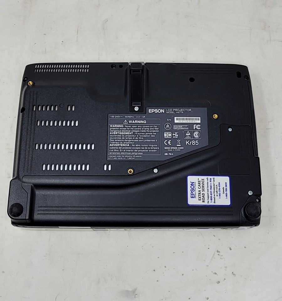 EPSON H477A LCD Projector Lamp hours 186