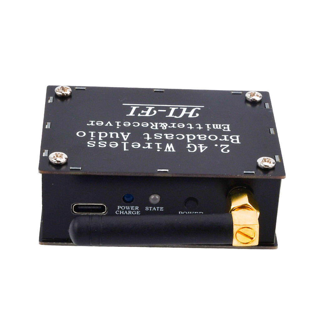 DC 3.5-5V 2.4G Wireless Audio Transceiver Transmitter Receiver with Type C