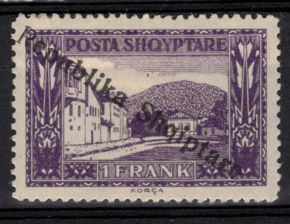 ALBANIA Scott 184 Mint Hinged