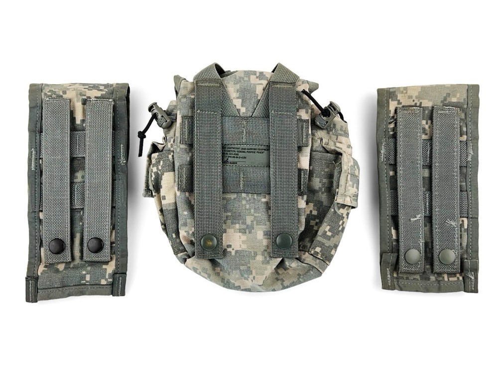 USGI 3 Piece OCP Camo General Purpose Pouch LOT