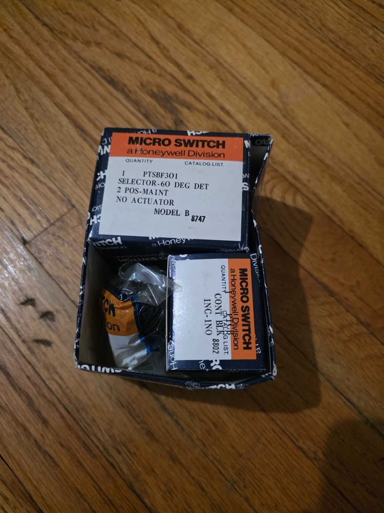 NIB honeywell micro switch PTSBF312B PT switch assembly