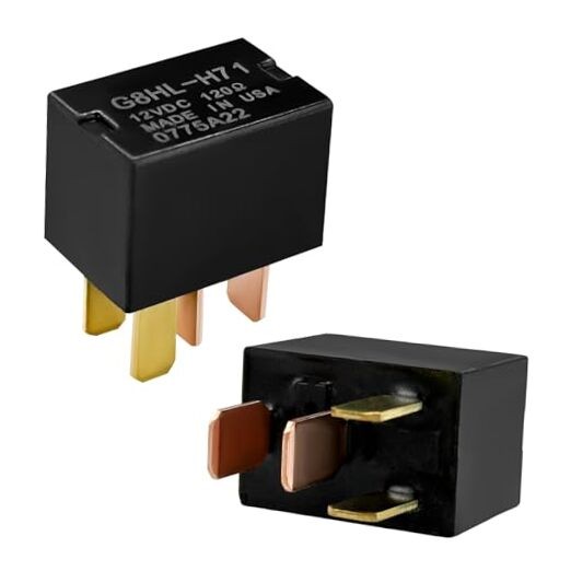 2PCS Car AC Relay, G8HL-H71 Multiple Use AC & Starter Relay Plug Replacement,
