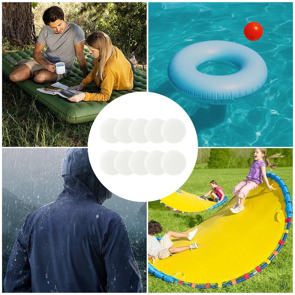 Air Mattress Patch Kit 10pcs Pool Liner Patch Kit Multipurpose