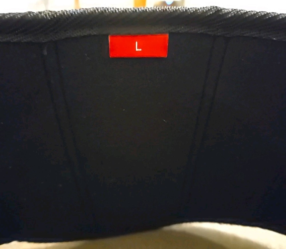 Ethos weight lifting belt Size L Adjustable See All Pics And Description