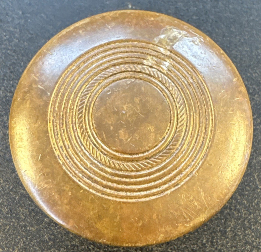 Concentric Pattern Antique Door Knob 2-1/8”