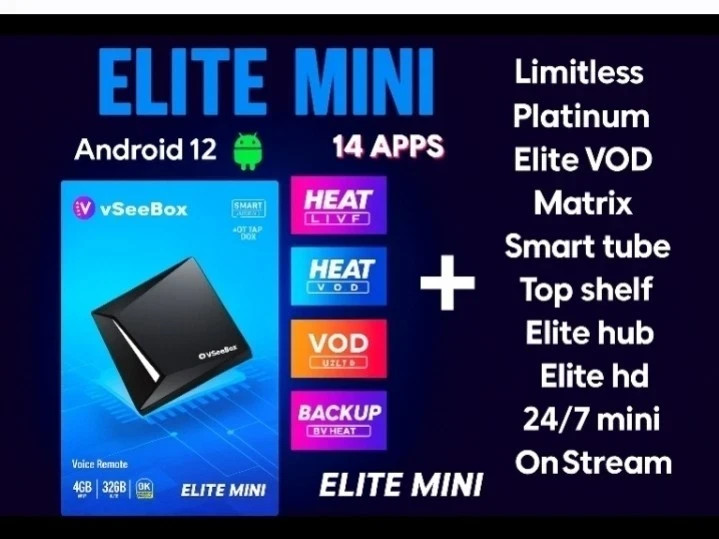 Vsee Elite Mini Android Box | Authorized Distributor | Fast Ship⚡ | Make Offer⚡