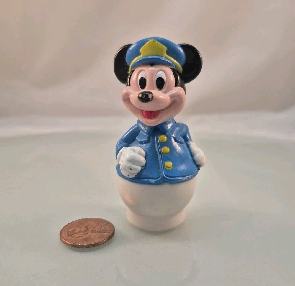 Disney Mickey Mouse Vintage Policeman Finger Puppet