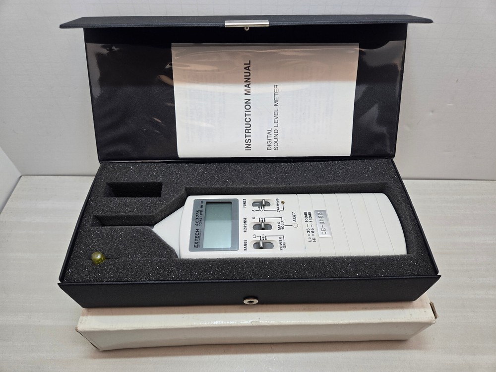 EXTECH 407735 DIGITAL SOUND LEVEL METER