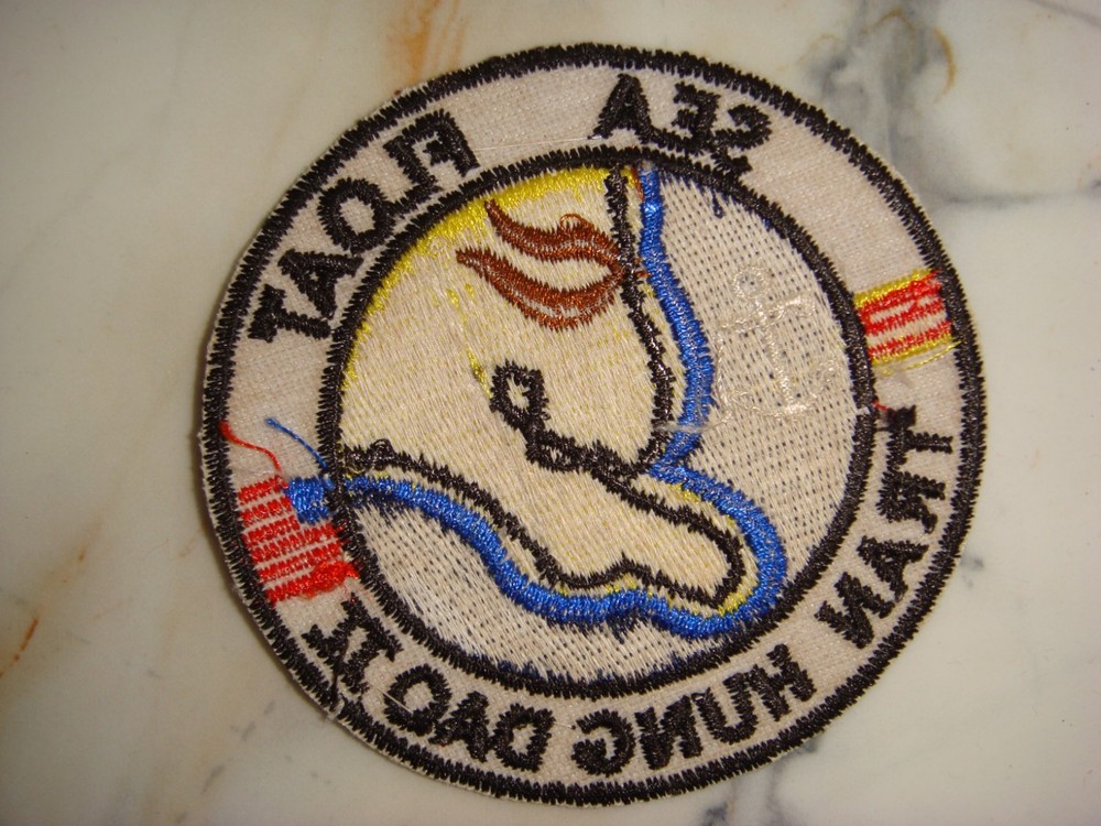 NAVY OPERATION TRAN HUNG DAO II OPERATION SEA FLOAT, VIETNAM WAR PATCH