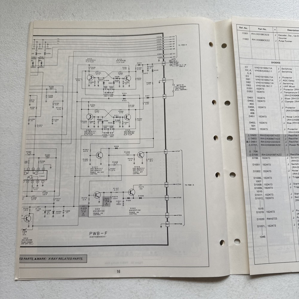 Sharp Electronics Color Television Model C1985 Preliminary Service Information