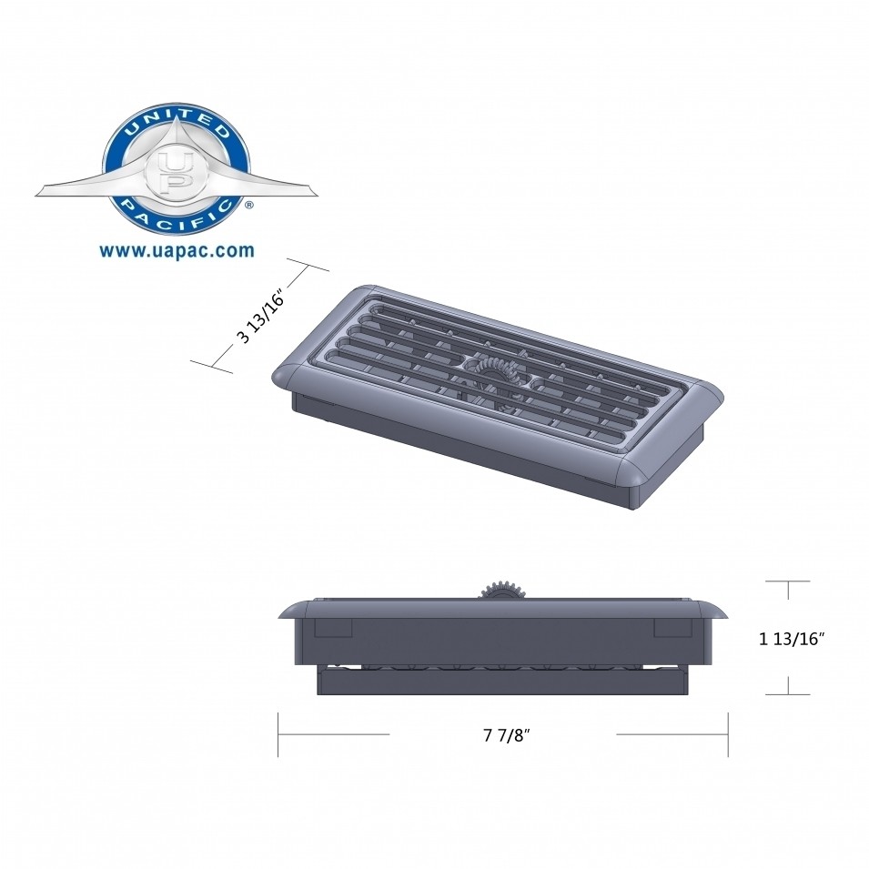 Freightliner Chrome A/C Vent - Sleeper