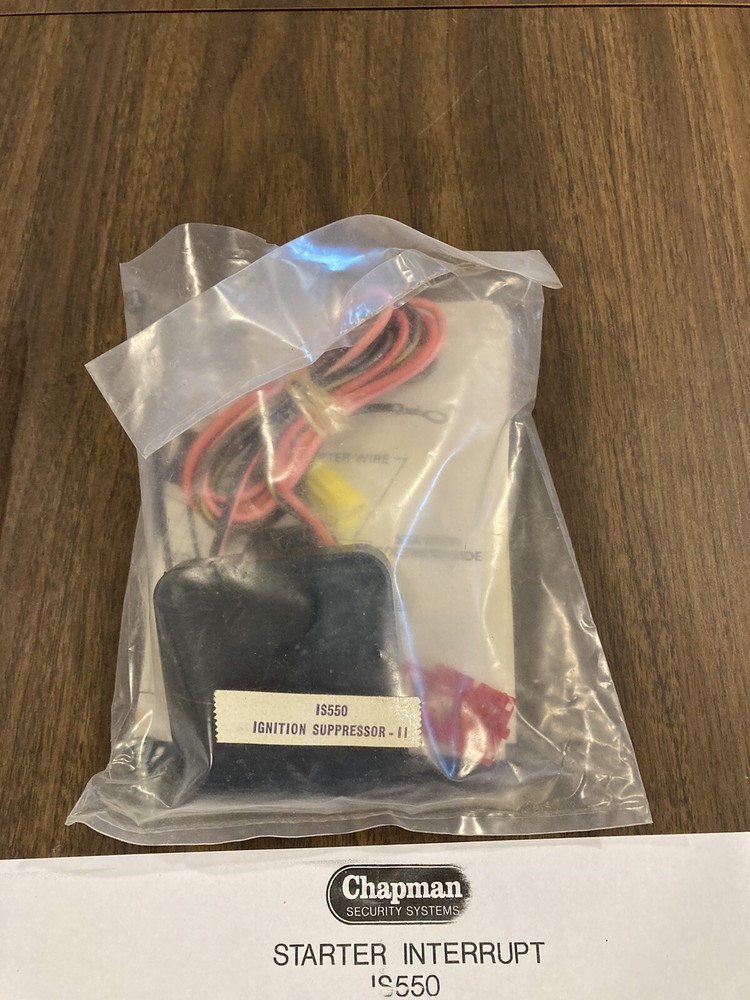 chapman auto alarm starter interupt module