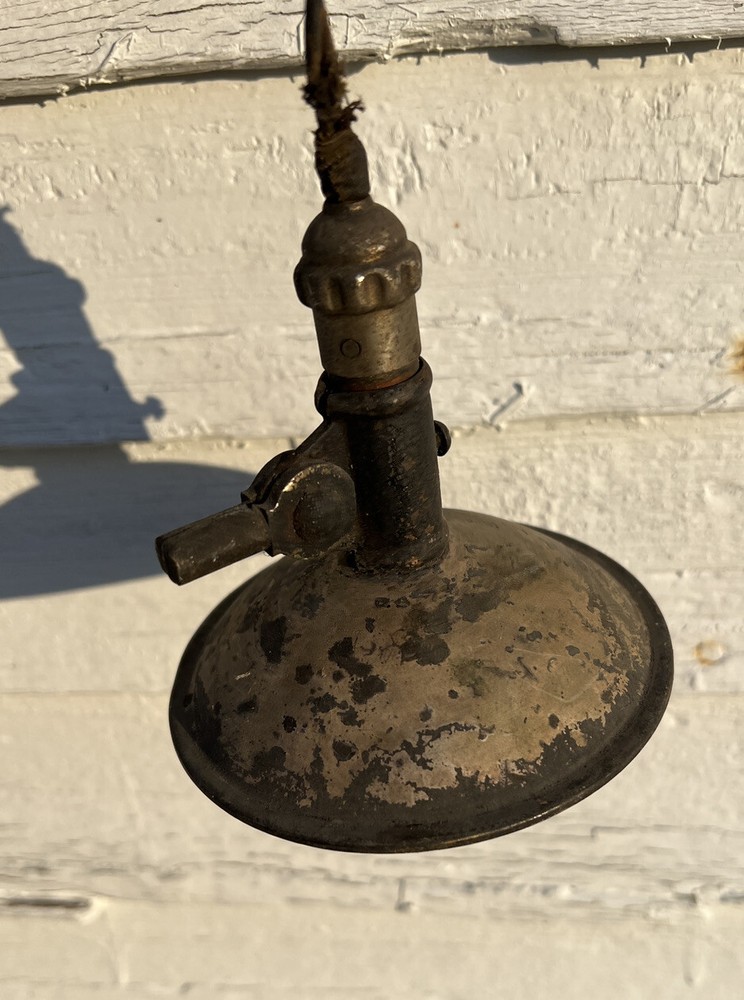 Very Early Electrical Antique lamp Light Fixture Bulb Lighting
