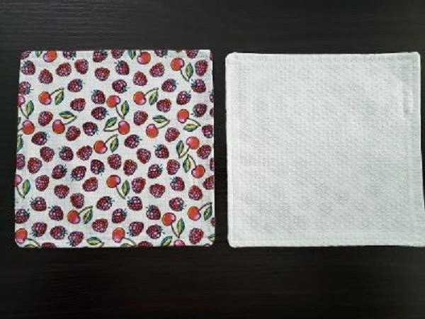 Jar Opener, Lid Gripper, Handmade, Cherries & Raspberries