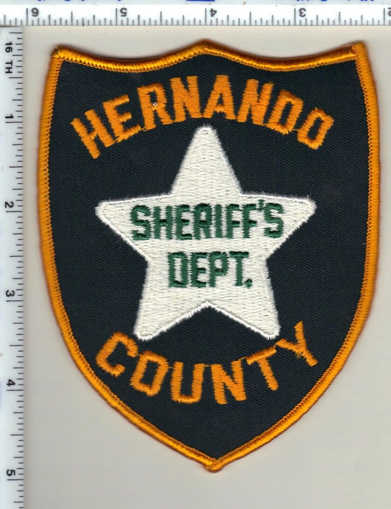 Hernando County Sheriff's Office (Florida) Shoulder Patch 1992