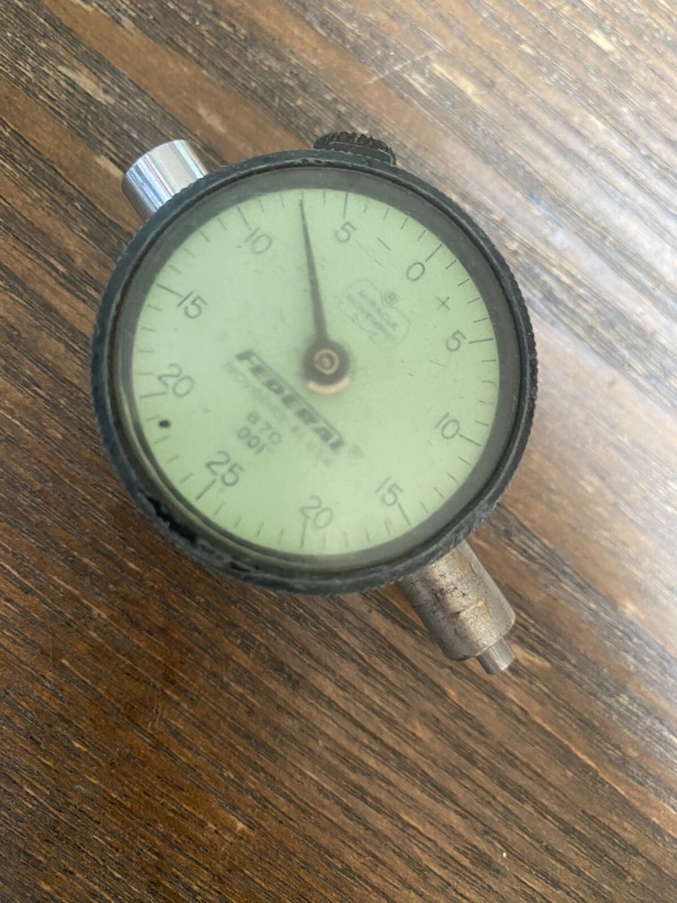 FEDERAL Dial Indicator Miracle Movement - No. B70 - .001"  Range - NICE