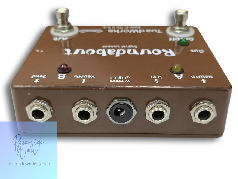 Toadworks Roundabout Chorus Effects Pedal for Guitar JP