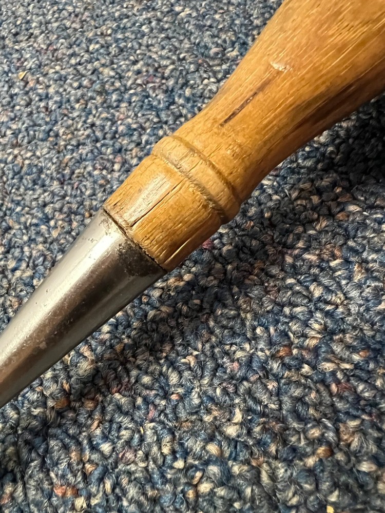 Vintage Craftsman Vanadium bevel-edge chisel, 1/2", BP code, very nice