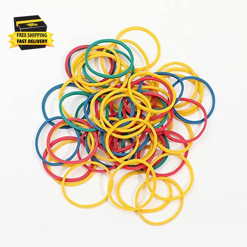 Rubber Bands for Tie Dye Projects Craft Project Design Assorted 200G ⭐️⭐️⭐️⭐️⭐️