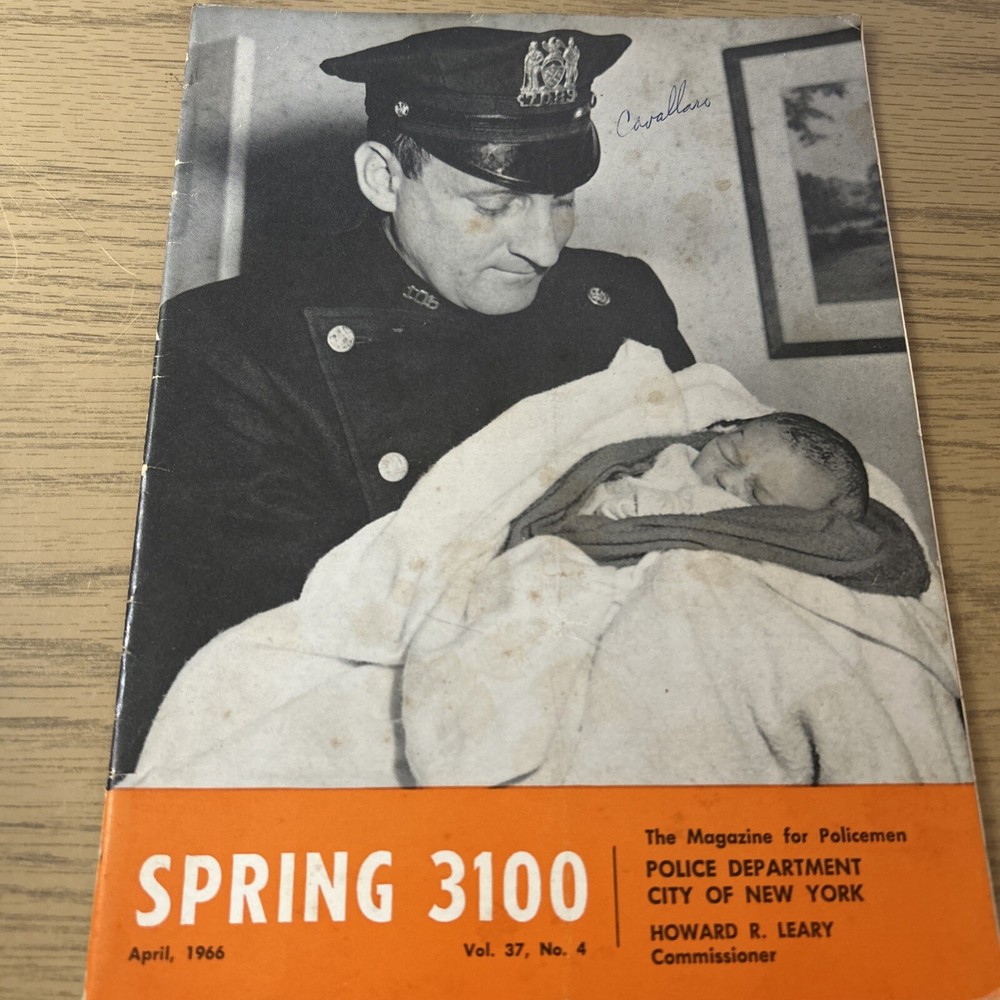 SPRING 3100 NYPD MAGAZINE NOVEMBER 1969