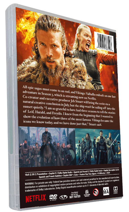 Vikings: Valhalla Season 3 (DVD,2-Disc Set)NEW